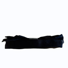 Load image into Gallery viewer, Clutch Black Satin Evening Purse Studded Handbag
