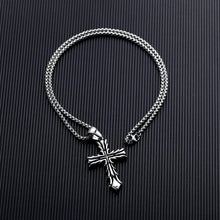 Load image into Gallery viewer, Mens Titanium Stainless Steel Pendant Necklace