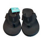 Reef Phantom II Sandals Mens 13 Flip Flops Black Thong Slip On Comfort Shoes