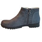 Load image into Gallery viewer, Jambu Womens Blue Ankle Boots Size 11