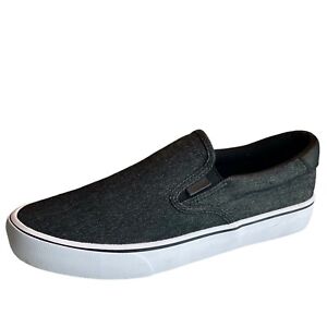 Lugz Clipper Mens Black Shoes Size 9.5 Slip On