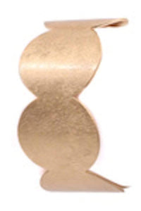 Womens Gold or Silver Tone Cuff Bracelet