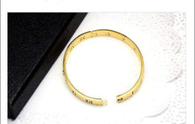 Load image into Gallery viewer, Titanium &amp; Stainless Steel Silver Roman Numeral Bracelet - 2 Colors