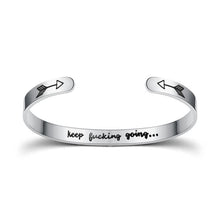 Load image into Gallery viewer, Stainless Steel Gold or Silver Cuff Bracelet Unisex Adult