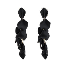 Load image into Gallery viewer, Earrings Womens Flower Petal Tassel Earrings Jewelry