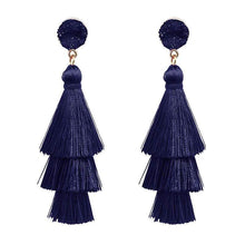 Load image into Gallery viewer, Boho Womens Vintage Tassel Earrings