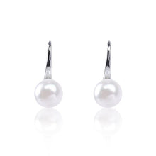 Load image into Gallery viewer, Earrings Womens Freshwater Cultured Pearl Button Earrings