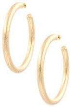 Load image into Gallery viewer, Earrings Womens Silver Metal Hoop Lightweight Non-Tarnish Earrings