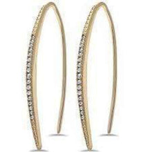 Load image into Gallery viewer, Sterling Silver Curved Earrings - More Colors