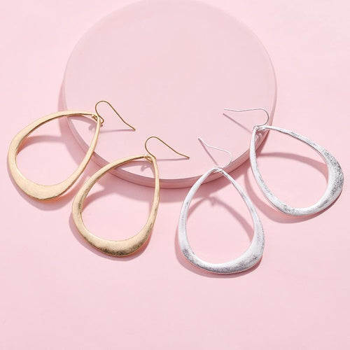 Gold or Silver Hoop Earrings
