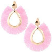 Load image into Gallery viewer, Womens Fringe Earrings Lightweight Dangle Teardrop Cotton Tassel Earrings