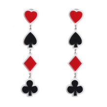 Load image into Gallery viewer, Playing Card Earrings