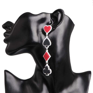 Playing Card Earrings