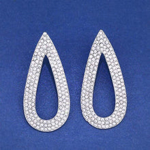 Load image into Gallery viewer, Earrings Womens Teardrop Crystal Fashion Earrings Jewelry