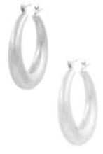 Load image into Gallery viewer, Earrings Womens Brush Metal Hoop Earrings Jewelry