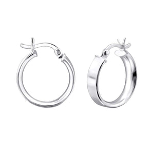 Sterling Silver .925 Hoop Earrings