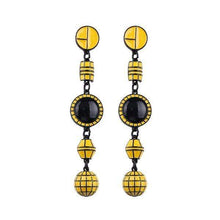 Load image into Gallery viewer, Womens Long Geometric Dangle Drop Earrings