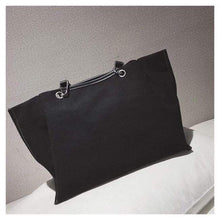 Load image into Gallery viewer, Black Canvas Handbag