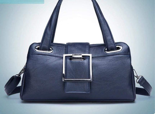 Blue Vegan Handbag