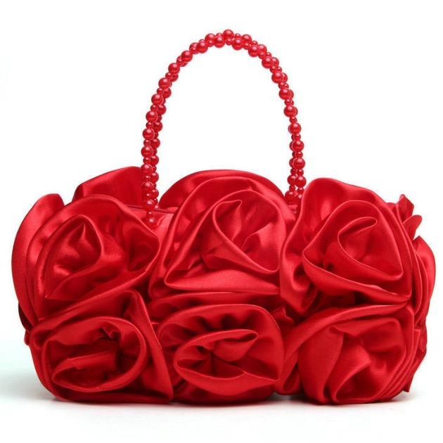 Red Banquet Handbag