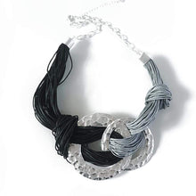 Load image into Gallery viewer, Knotted Multi-Colored Bohemia Necklace