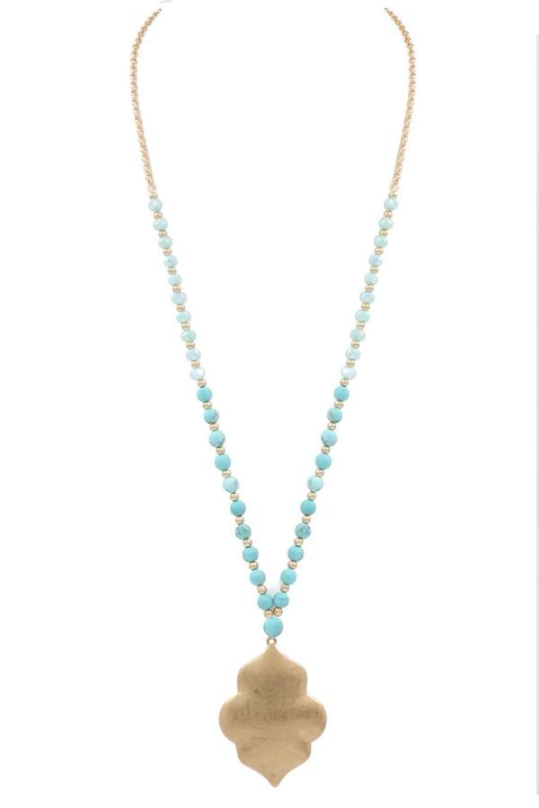 Moroccan Pendant Necklace