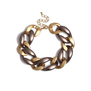 Multi-Color Choker Necklace