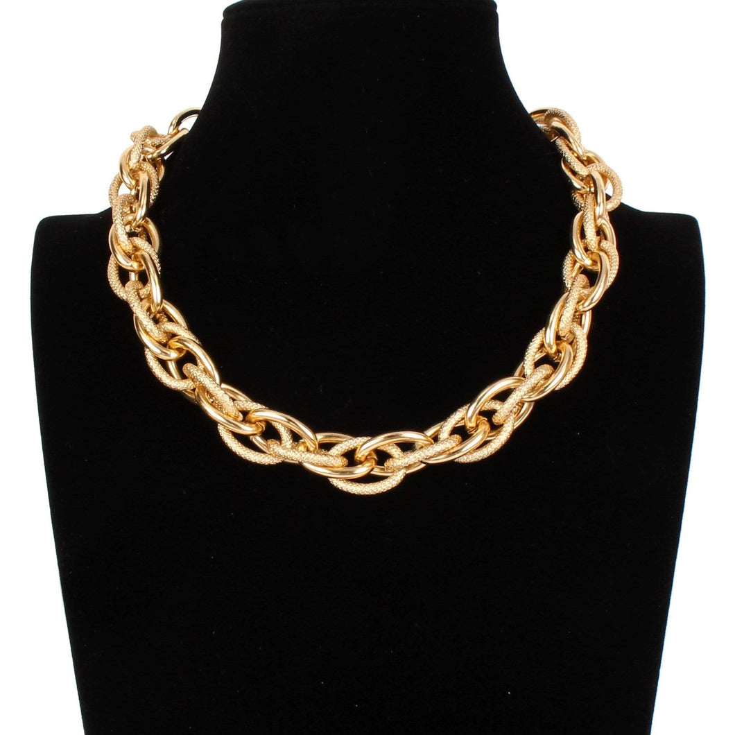 Etta'J Jewelry Necklaces Gold Link Chain 18 inch Necklace