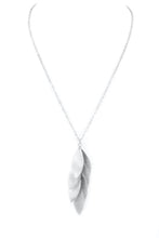 Load image into Gallery viewer, Multi-Color Cluster Leaf Pendant Necklace - More Colors